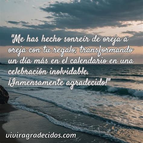 Frases De Agradecimiento Por Un Regalo De Cumplea Os Vivir Agradecidos