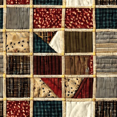 Amish Patchwork Quilt Graphic · Creative Fabrica