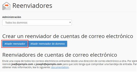 Reenviar Correo De Una Cuenta De Email A Otra Crear Reenviadores En