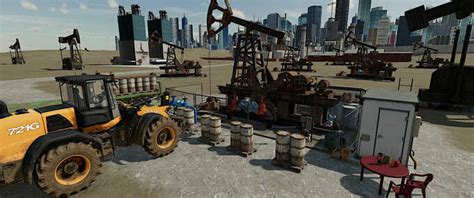 FS22 Crude Oil Production v 1 0 0 1 Factories Mod für Farming Simulator 22