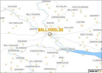 Ballinasloe (Ireland) map - nona.net