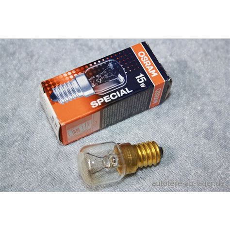 Osram Gl Hbirne Gl Hlampe F R K Hlschrank V E W C Neu W