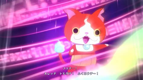 ジバニャン召喚シーン Summoning Jibanyan 召喚地縛貓 妖怪ウォッチ4 Yo Kai Watch 4 妖怪手錶4