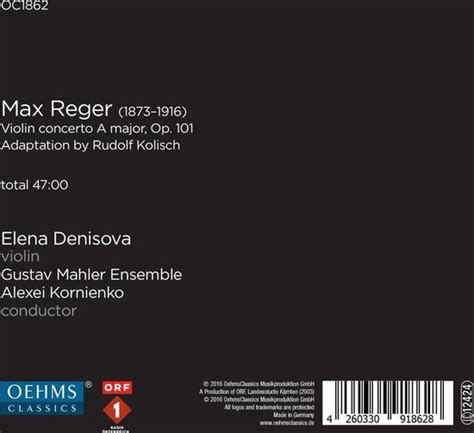 Elena Denisova Gustav Mahler Ensemble Alexei Kornienko The Violin