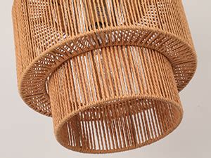 Forcoso H Ngelampe Rattan Pendelleuchte Esstisch Rattan Deckenlampe