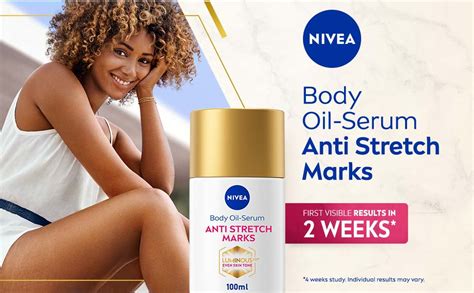 NIVEA LUMINOUS630 Anti Stretch Marks Body Oil Serum Even Skin Tone