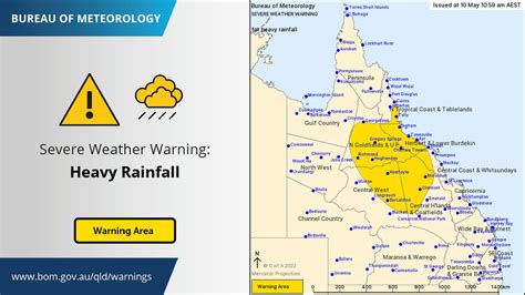 Bureau Of Meteorology Queensland On Twitter ⚠️severe Weather