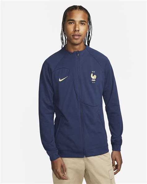 Veste De Football En Maille Fff Academy Pro Pour Homme Nike Lu