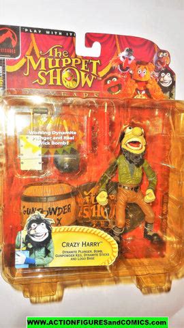 muppets CRAZY HARRY the muppet show palisades toys 2002 moc ...