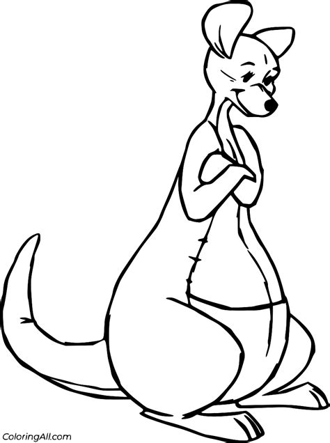 Kanga And Roo Coloring Pages 18 Free Printables Coloringall