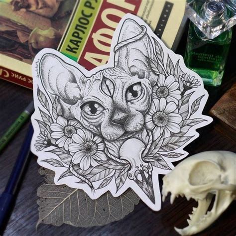 Pin By Sisa On Tattoo Sketches Cat Tattoo Egyptian Cat Tattoos Cat