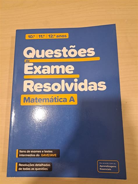 Livro De Preparação Para Exame De Matemática Aradas • Olx Portugal