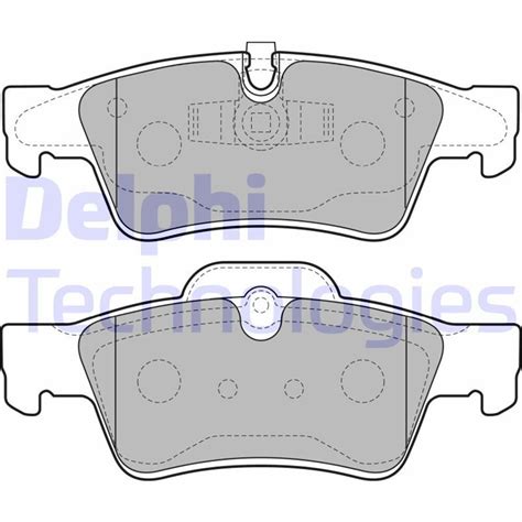 Delphi Bremsbel Ge Satz Hinterachse Passend F R Mercedes Benz G Klasse