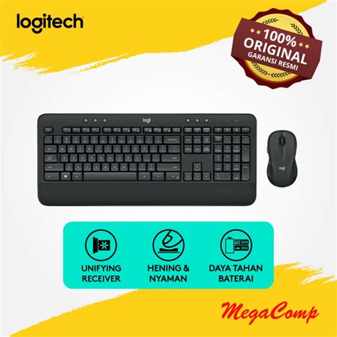 Jual Keyboard Mouse Logitech Mk545 Wireless Shopee Indonesia