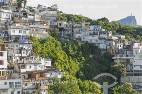 Tyba Online Assunto Vista Da Favela Do Vidigal Morro Do