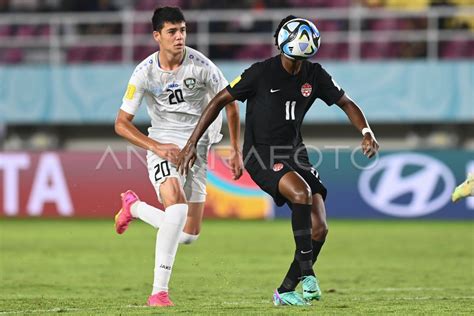 Piala Dunia U 17 Kanada Melawan Uzbekistan ANTARA Foto