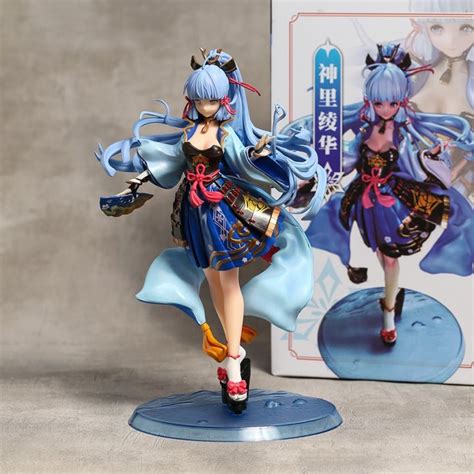 Genshin Impact Kamisato Ayaka Collectible Model Action Figure Toys For