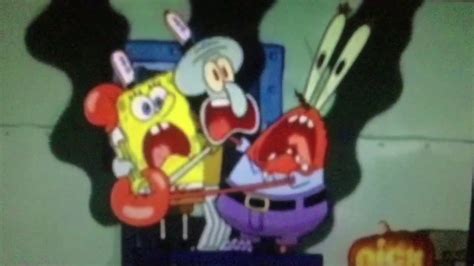 Spongebob Squidward And Mr Krabs Screaming In Slow Motion YouTube