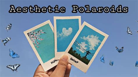 How To Paint Polaroids Aesthetic Polaroid Painting Ideas For