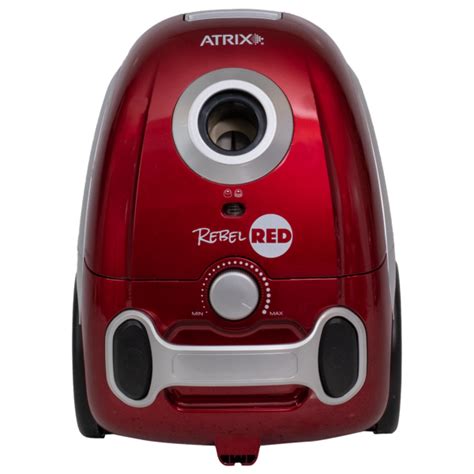 Rebel Red HEPA Canister Vacuum Atrix