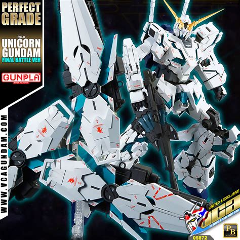 Bandai PG 1 60 RX 0 Unicorn Gundam Japan Version FINAL BATTLE Ver