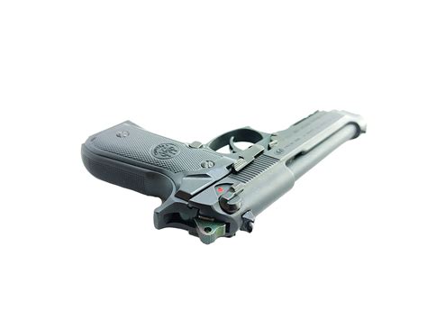 Макет пистолета Beretta 92 black в масштабе 1:2 купить по цене 5600 руб ...