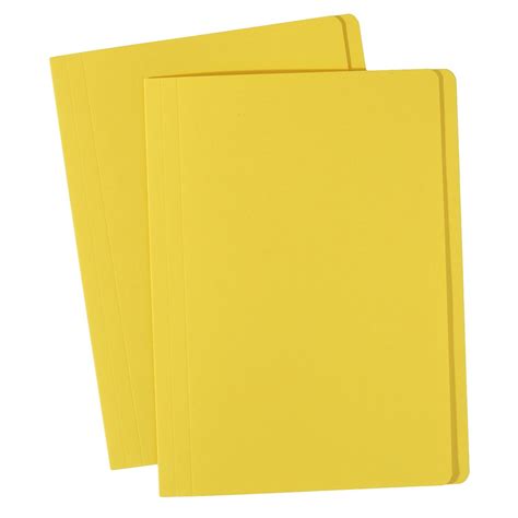 Avery A4 Manilla Folder 20 Pack Strong And Durable 82743 Yellow