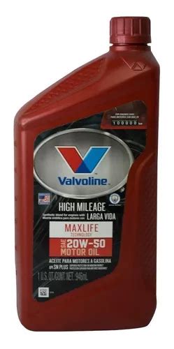 Aceite Valvoline Semi Sintetico W Lts Mercadolibre