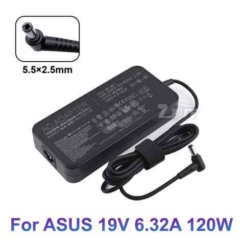 19v 6 32a 120w 5 5 2 5mm Ac Laptop Charger Power Adapter Fro Asus Pa 1121 28 Adp 12rh B N750