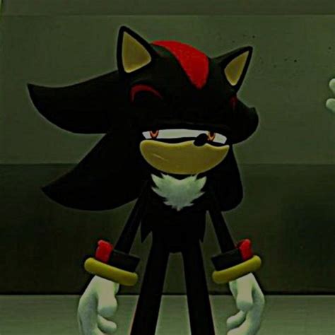 Shadow Pfp In Shadow The Hedgehog Sonic And Shadow Shadow