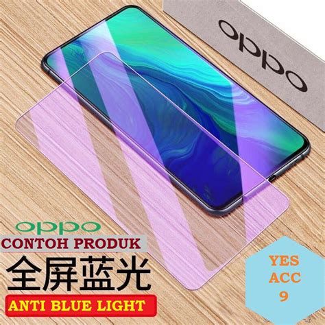 Jual OPPO A54 A74 A53 A33 A32 A11K Tempered Glass Anti Blue UV Anti