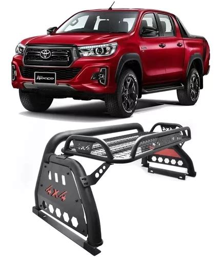 Roll Bar Toyota Hilux Con Canastilla 4x4 2016 2017 2018 2019 Meses