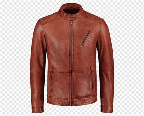 Chaqueta de cuero de la moda brian epkeen chaqueta café cuero