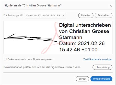 Elektronische Signaturen Universit T Osnabr Ck