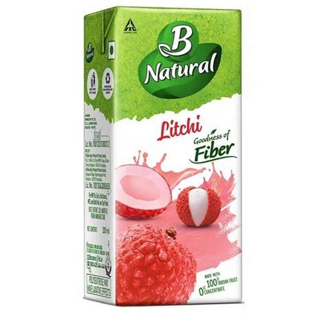 Pink Ml B Natural Litchi Juice Packaging Type Bottle At Rs