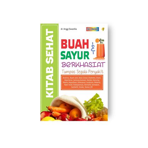 Jual Shira Media Kitab Sehat Buah Dan Sayur Berkhasiat Anggi