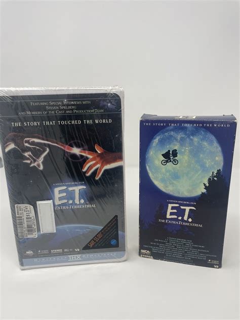 E T The Extra Terrestrial Vhs Clamshell Green And