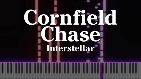 Interstellar Main Theme Cornfield Chase Piano Cover Youtube