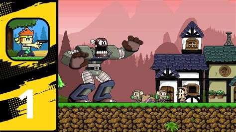 Jogando O Novo Jogo Mobile Dan The Man Action Platformer Youtube