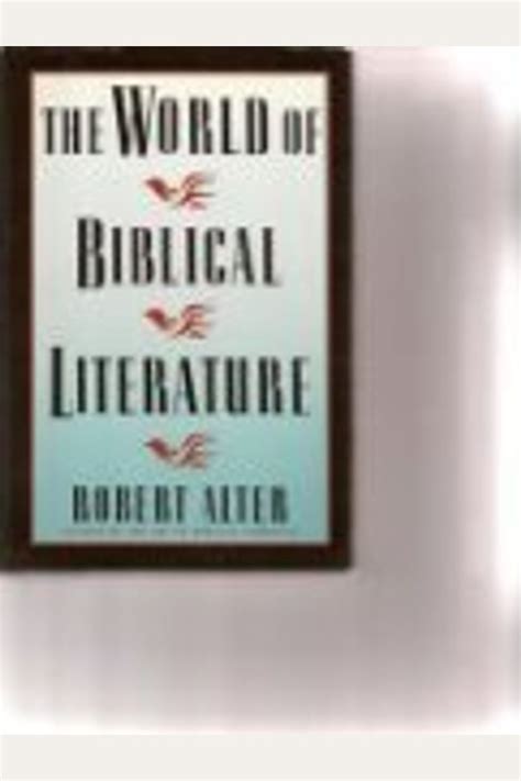 Buy The World Of Biblical Literature Book