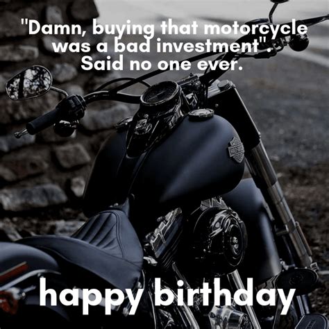 31 Happy Birthday Motorcycle Memes Quotes And Sayings Bahs