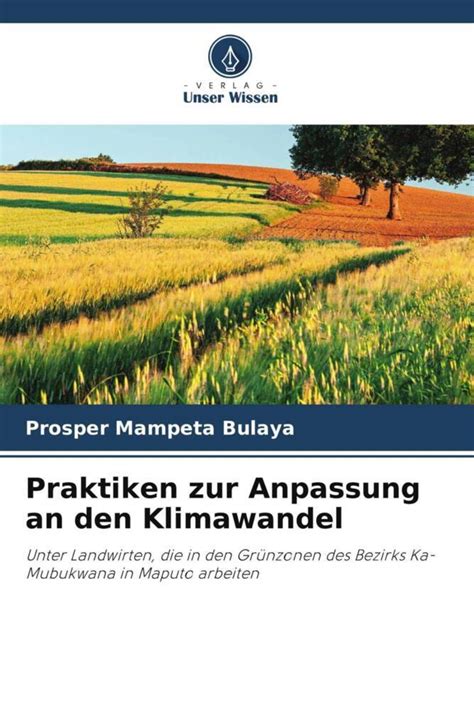 Praktiken Zur Anpassung An Den Klimawandel Von Prosper Mampeta