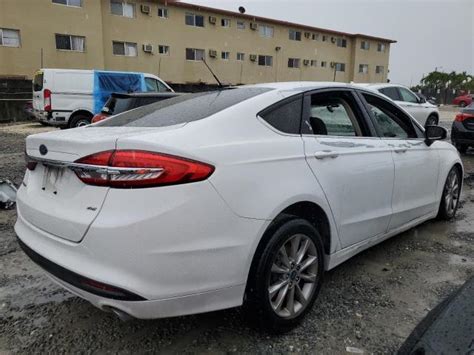 2017 Ford Fusion Se Photos Fl Miami North Repairable Salvage Car Auction On Fri Mar 29