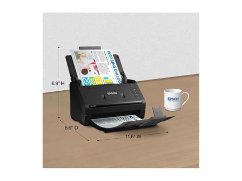 Epson Workforce Es 400 Ii Color Duplex Desktop Document Scanner For Pc