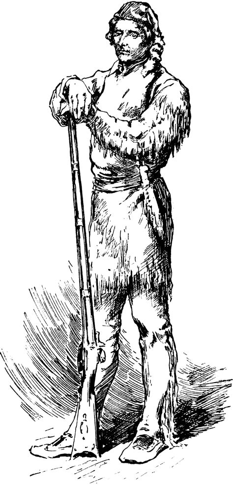 Daniel Boone Clipart Etc