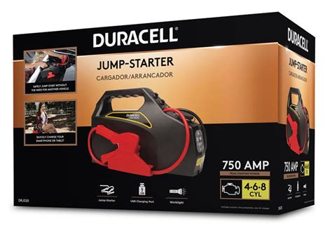 Drjs Duracell Portable Emergency Jump Starter