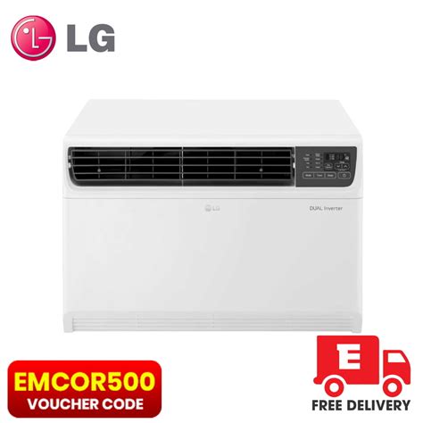 LG 1.5 HP, Dual Inverter Compressor Window Type Aircon LA150EC - Emcor