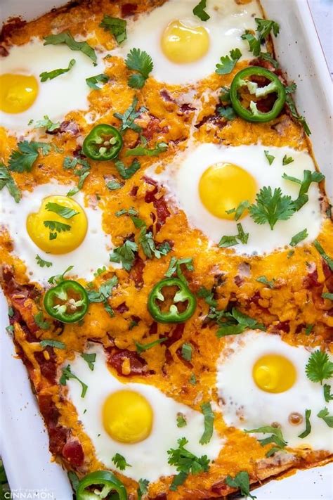 Easy Mexican Huevos Rancheros Casserole Not Enough Cinnamon Recipe