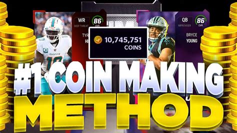 1 COIN MAKING METHODS MAKE 150K COINS AN HOUR Madden 24 Ultimate