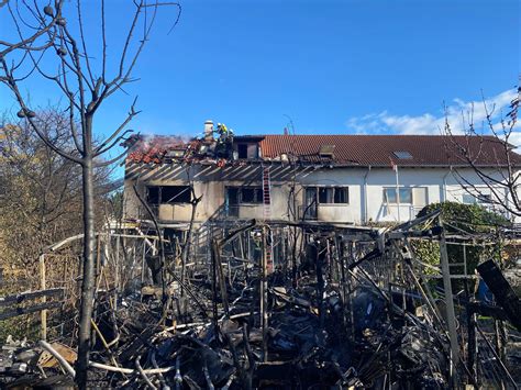 Offenburg Gro Brand Im Offenburger Westen Feuerwehrpresse Das